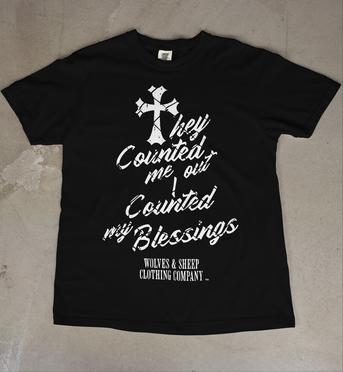Limited Release:THEY COUNTED ME OUT~

Vintage blackout collab tee