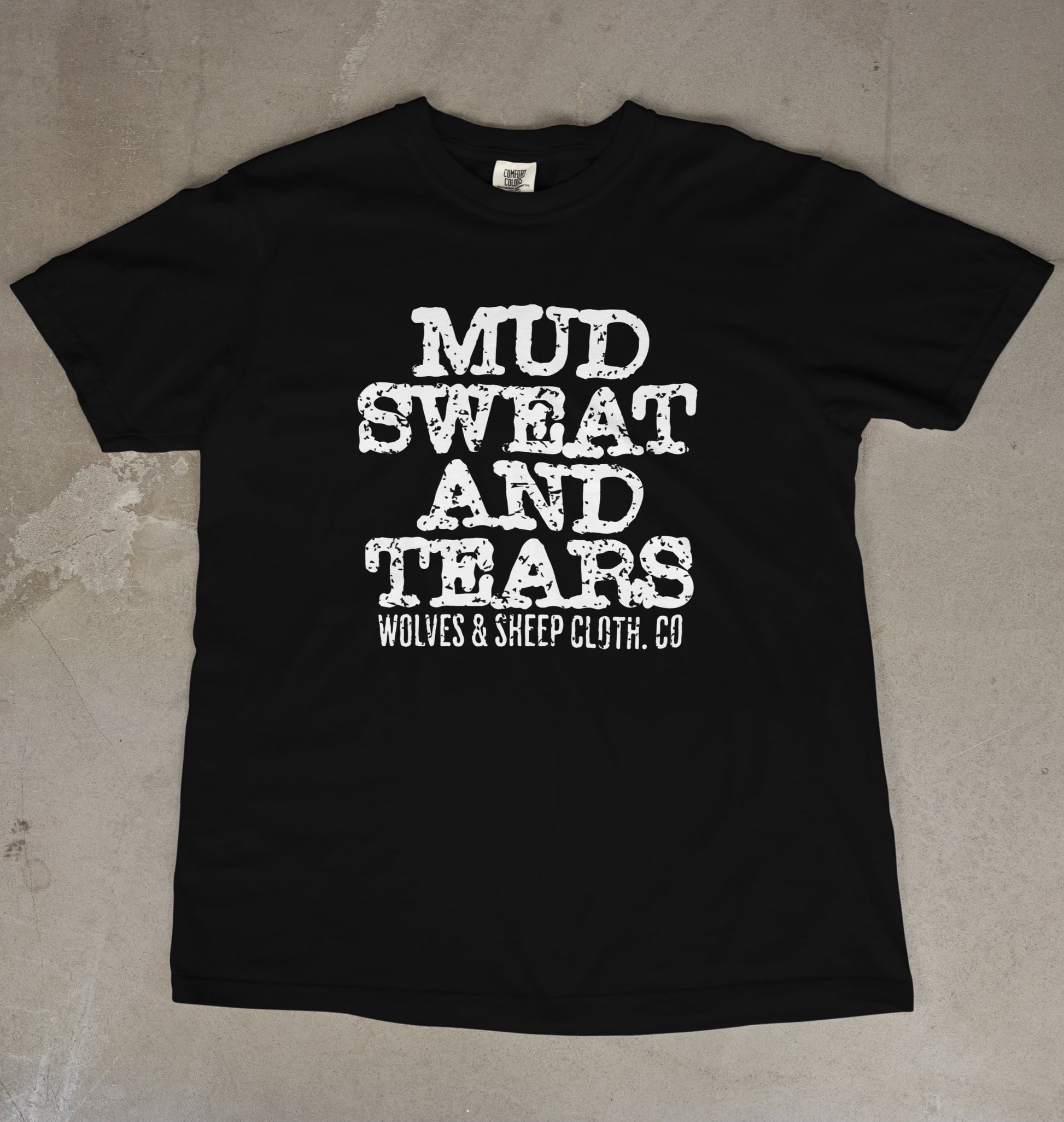 Limited Release: MUD SWEAT & TEARS~

Vintage blackout collab tee