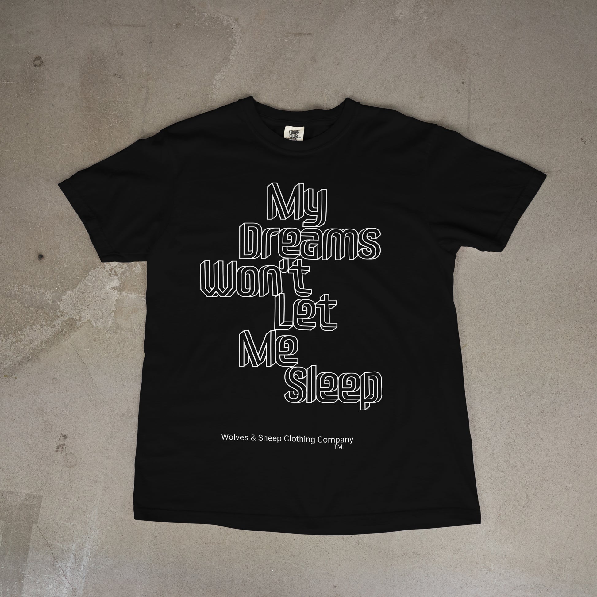 Limited Release: MY DREAMS WON'T LET ME SLEEP ~Vintage blackout collab tee